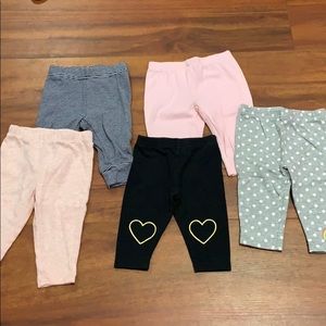 5 sets of pants